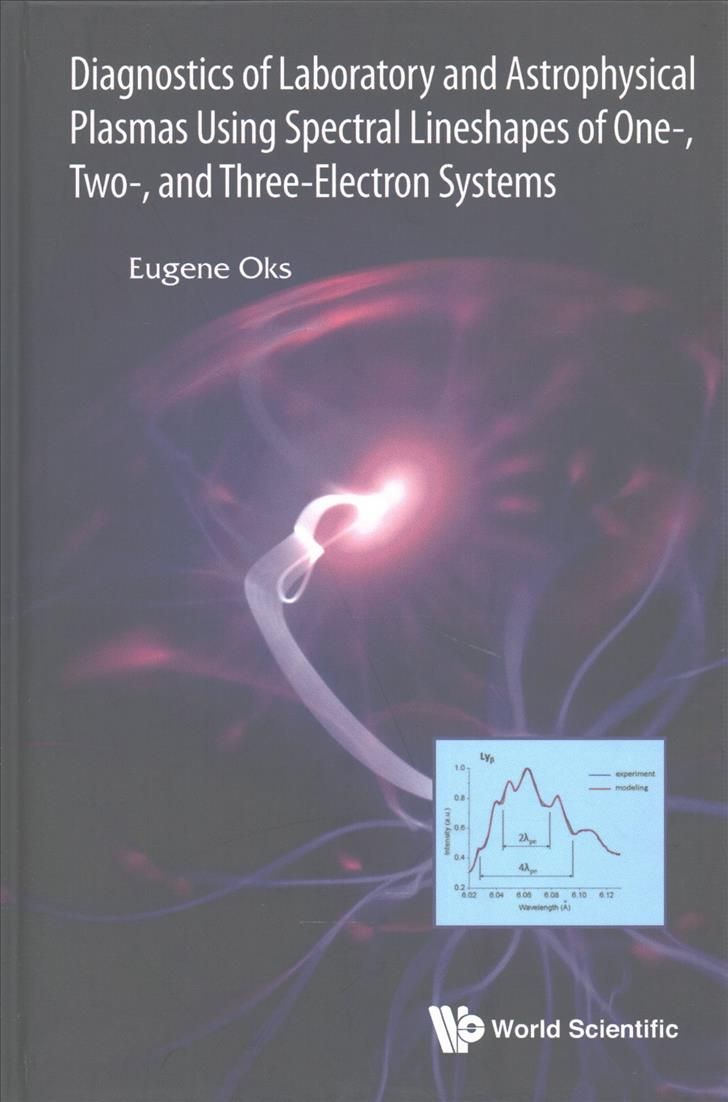 Diagnostics of Laboratory and Astrophysical Plasmas Using Spectral Lineshapes of One-, Two-, and Three-Electron Systems