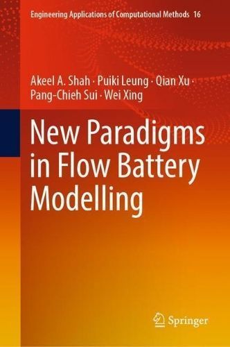 New Paradigms in Flow Battery Modelling 9789819925230 (Hardback)