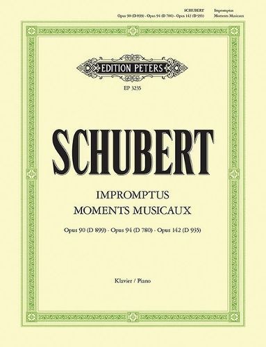 Impromptus & Moments Musicaux By Walter Niemann 9790014015220