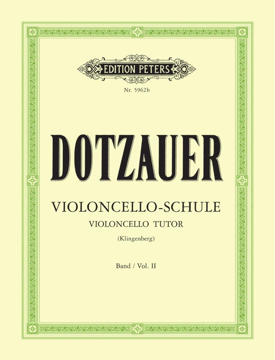 Violoncello Tutor Vol.2 By Friedrich Dotzauer 9790014042677