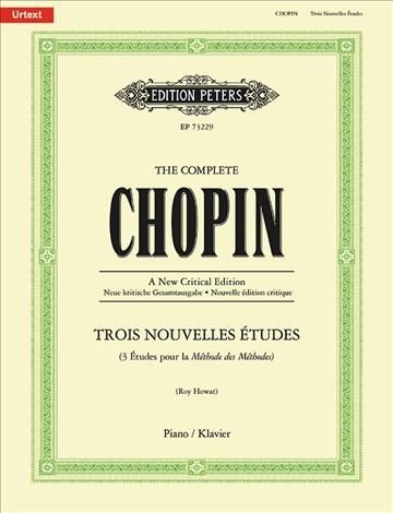 Trois Nouvelles Etudes The Complete Chopin By 9790577015750