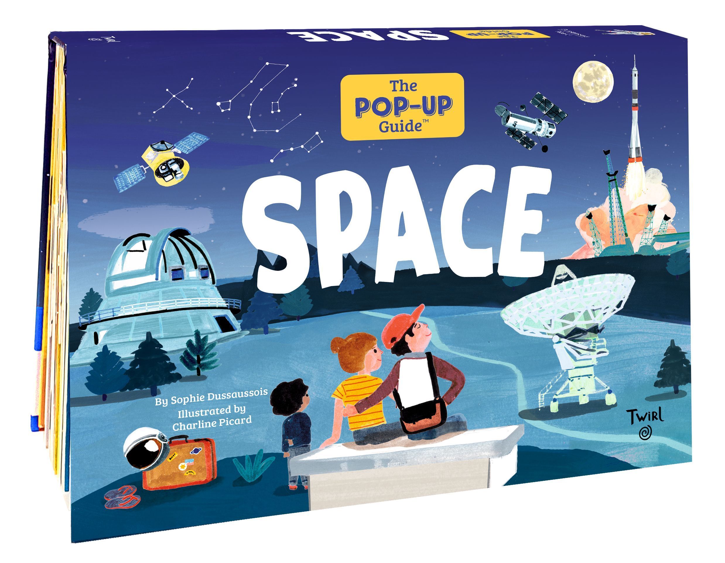 The Pop-Up Guide: Space By Sophie Dussaussois 9791036325199 (Hardback)