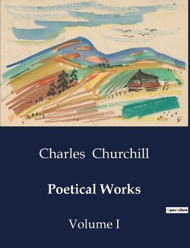 Poetical Works By Churchill 9791041987962 (Paperback)