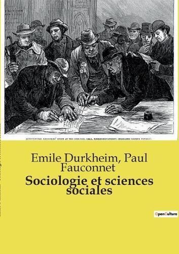Sociologie Et Sciences Sociales By Emile Durkheim, Paul Fauconnet