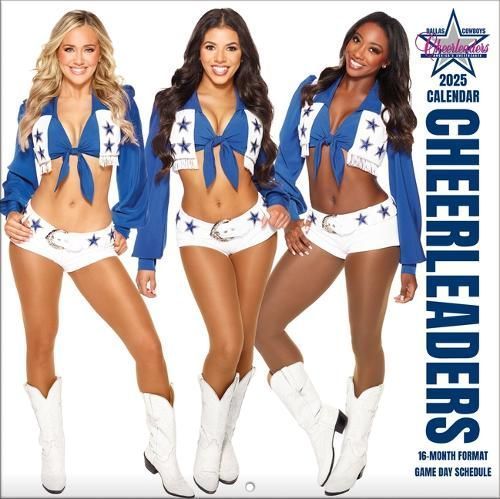 Dallas Cowboys Cheerleaders 12X12 Cameo Wall Calendar -16M (Calendar)
