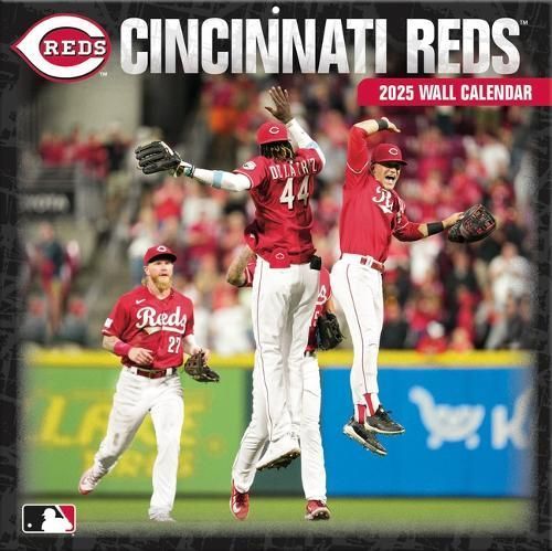 Cincinnati Reds 2025 12X12 Team Wall Calendar 9798350605723 (Calendar)