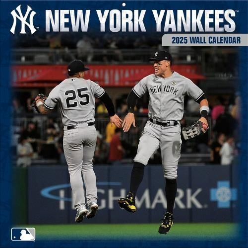 New York Yankees 2025 12X12 Team Wall Calendar 9798350605808
