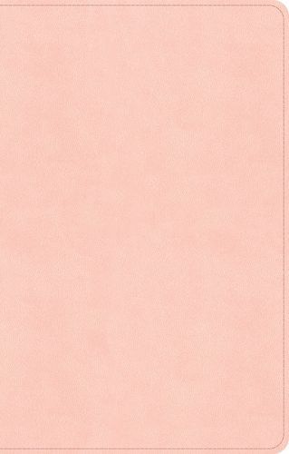 CSB Thinline Bible, Blush Pink LeatherTouch By CSB Bibles by Holman