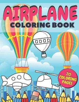Airplane Coloring Book By Monana Go Go 9798714941061 (Paperback)