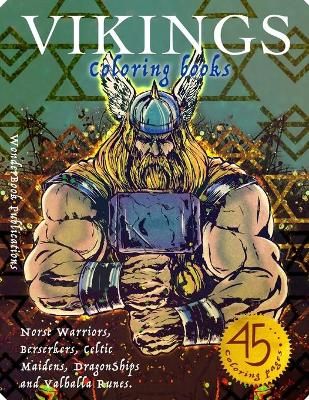 Vikings Coloring Book By Wonderbook Publications 9798731993838