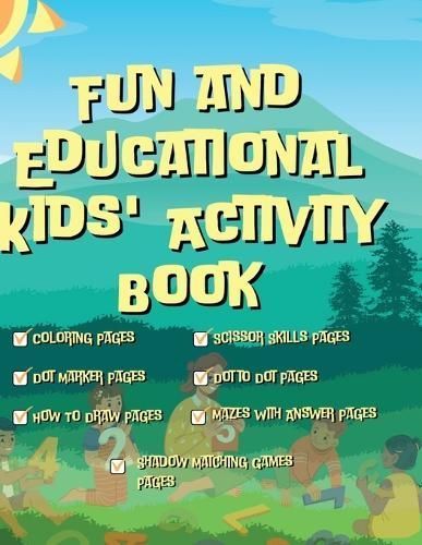 Fun and Educational Kids Activity Book By Uzair 9798868940767