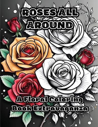 Roses All Around By Colorzen 9798868950247 (Paperback)