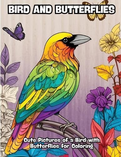Bird and Butterflies By Contenidos Creativos 9798869187949 (Paperback)