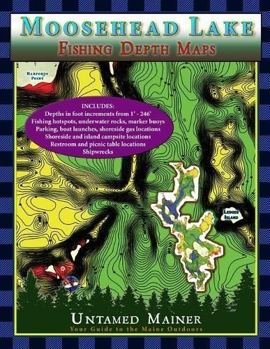 Moosehead Lake Depth Maps By Quintal-Snowman 9798869190475 (Paperback)