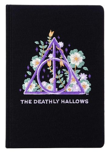 Harry Potter: Deathly Hallows Embroidered Journal 9798886635850