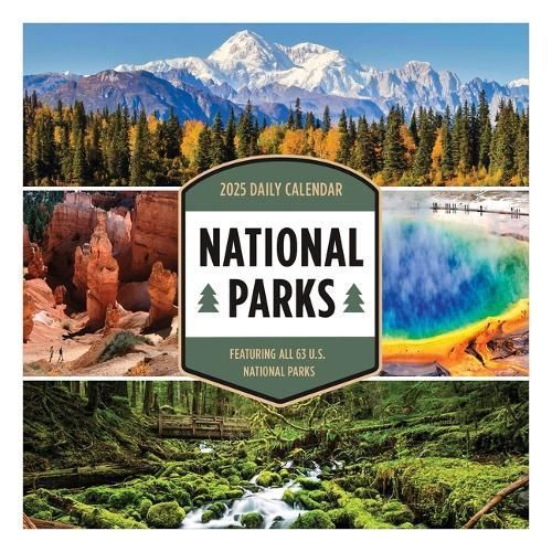 Cal 2025- 365 National Parks Daily Desktop By TF Publishing (creator)