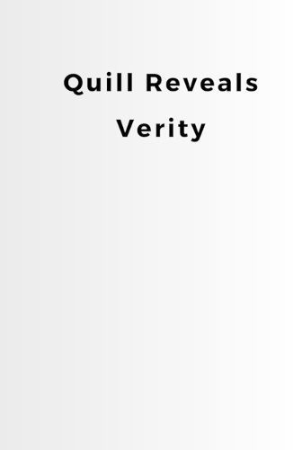 Quill Reveals Verity By Sonny Hazel 9798891818262 (Paperback)