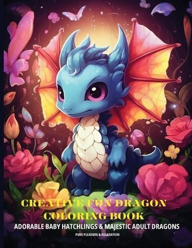 Creative Fun Dragon Coloring Book By Rt Discount Store LLC (Paperback)