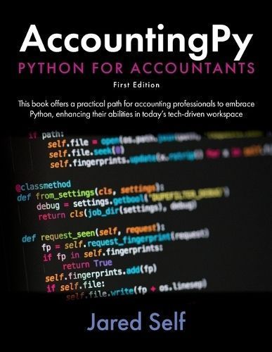 AccountingPy By Self 9798988991700 (Paperback)